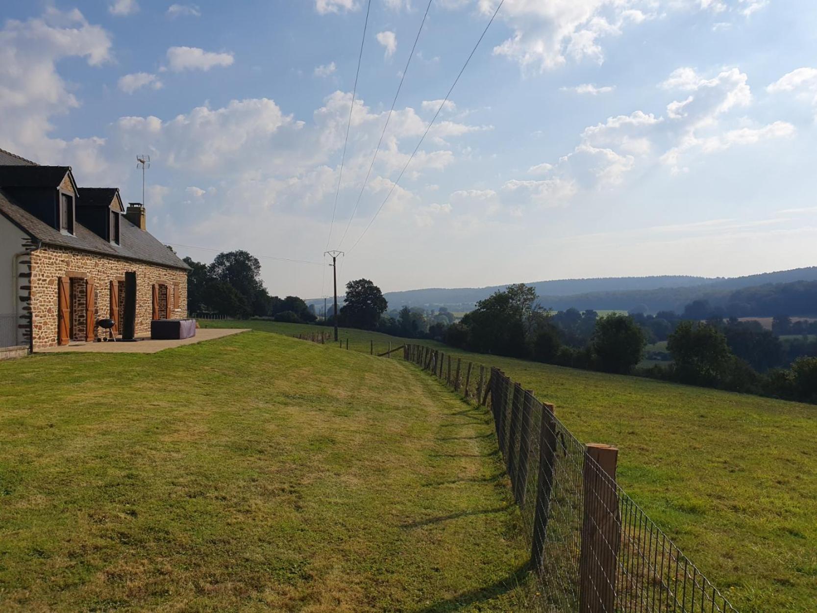 Gite Avec Vue Panoramique, Ideal Pour Un Weekend ! Mont-Saint-Jean  Exterior foto